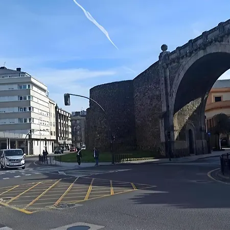 Adarve, Con Parking Y Vistas A La Muralla شقة لوغو